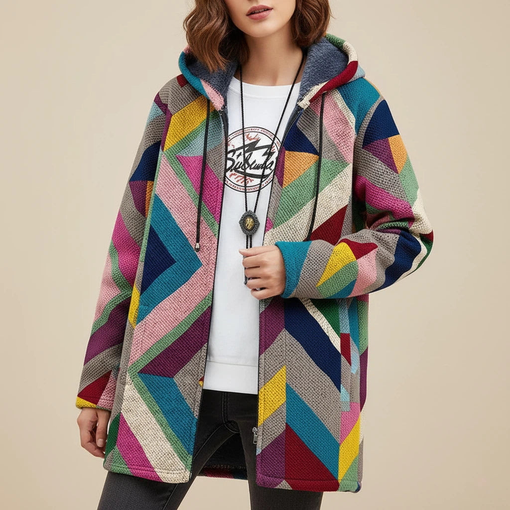 Cardigan Women Art Print | Everyday Layering Wear