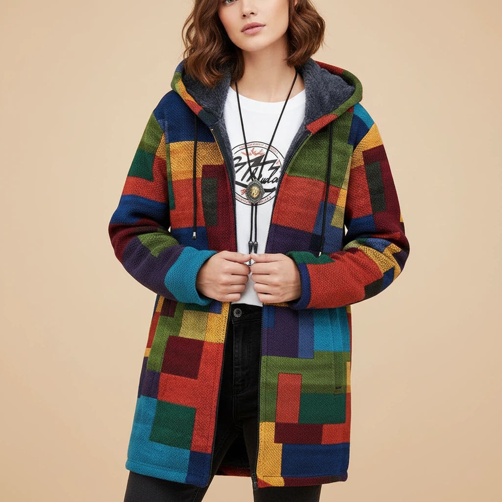 Cardigan Women Art Print | Everyday Layering Wear