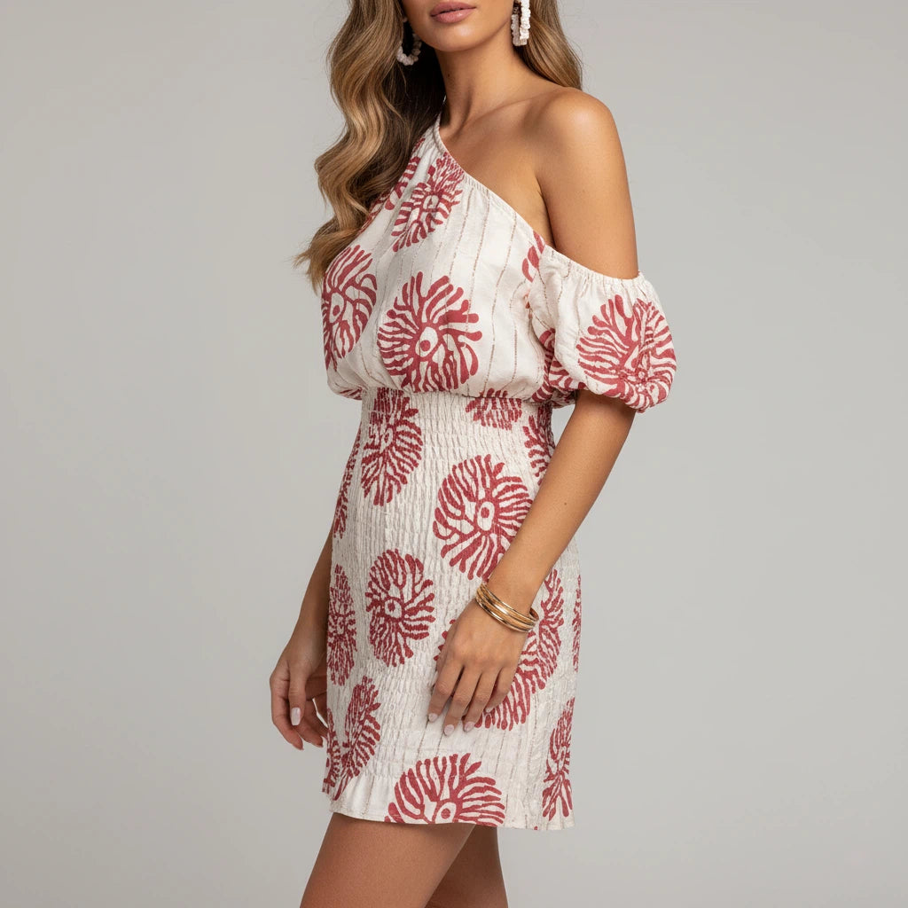 Dress Women One-Shoulder | Summer Evening Wear