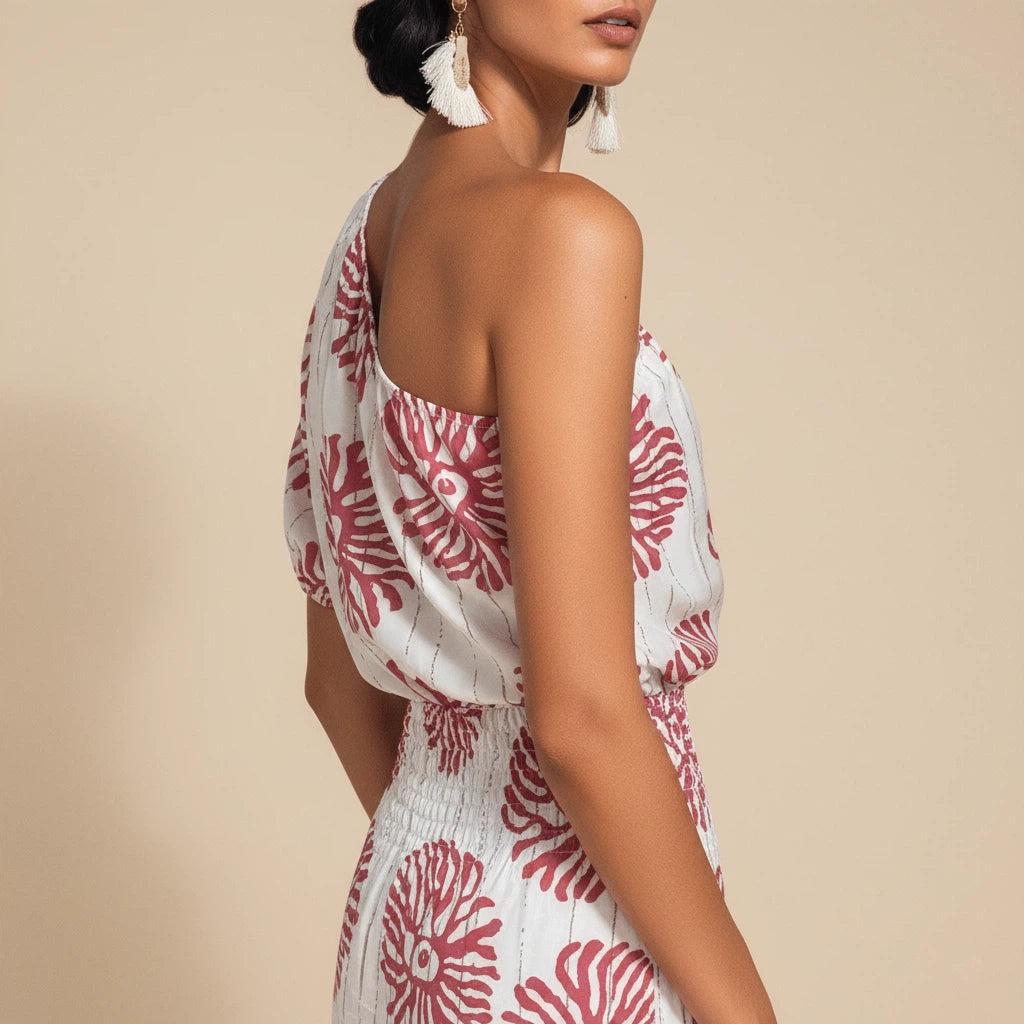 Dress Women One-Shoulder | Summer Evening Wear