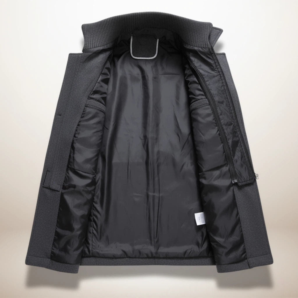 Long Coat Structured Design | Winter Wear