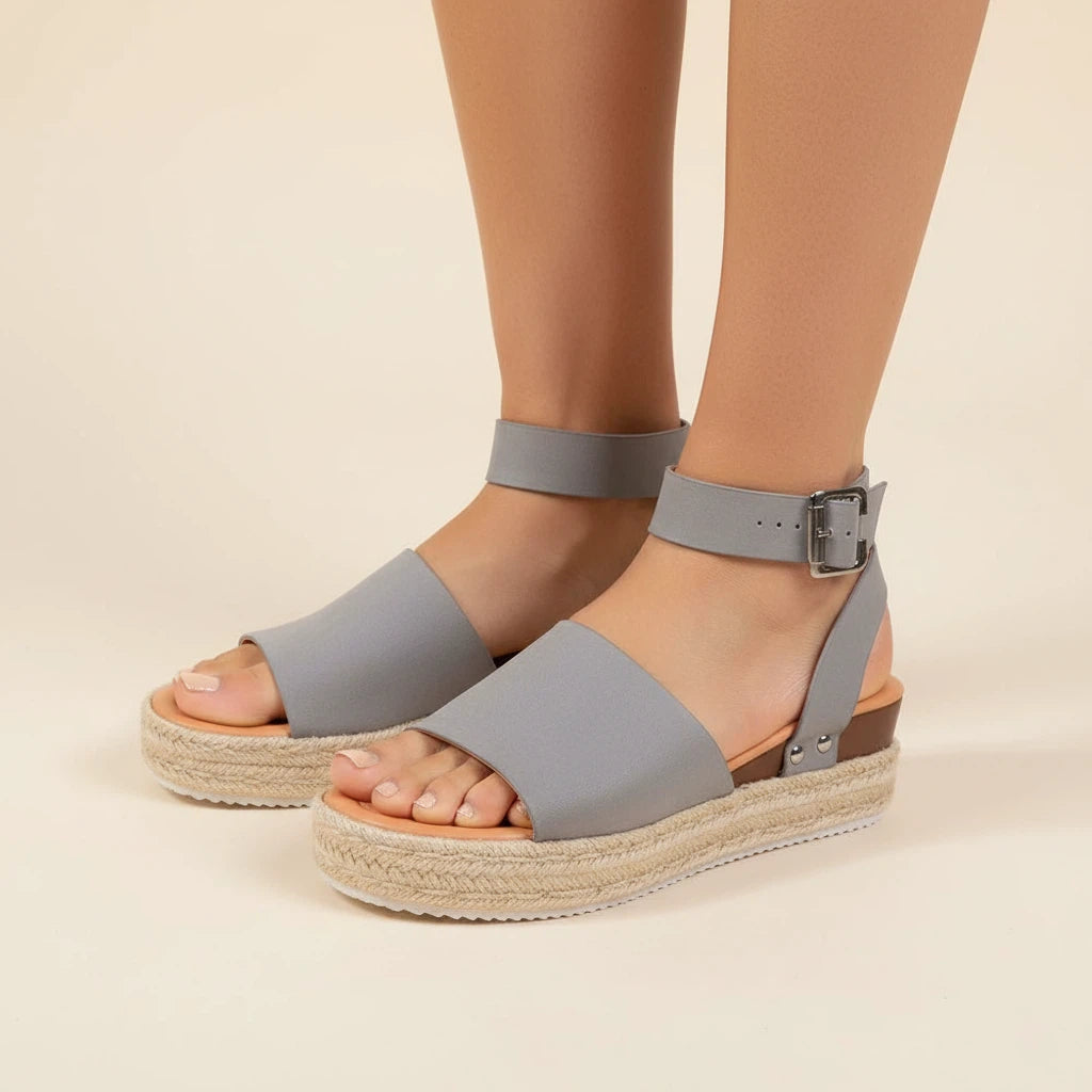 Platform Sandals Women Ankle Strap | Casual Everyday Wear