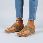 Sandals Women Synthetic Upper Cut-Out Design | Everyday Wear