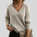 Sweater Women V-Neck Casual | Everyday Cold Weather Wear