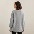 Sweater Women V-Neck Casual | Everyday Cold Weather Wear