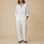 Tailored Trousers Neutral Tone | Everyday Wear