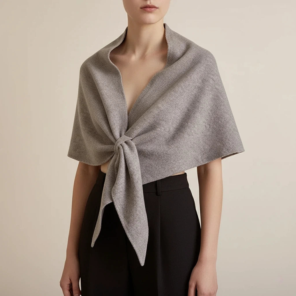 Wrap Shawl Women Tie-Front | Everyday Layering